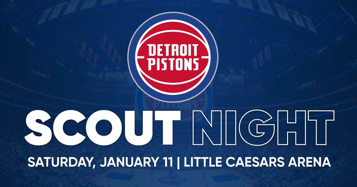 Detroit Pistons Scout Night Basketball Clinic