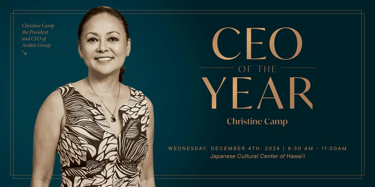 Hawaii Business Magazine's CEO of the Year