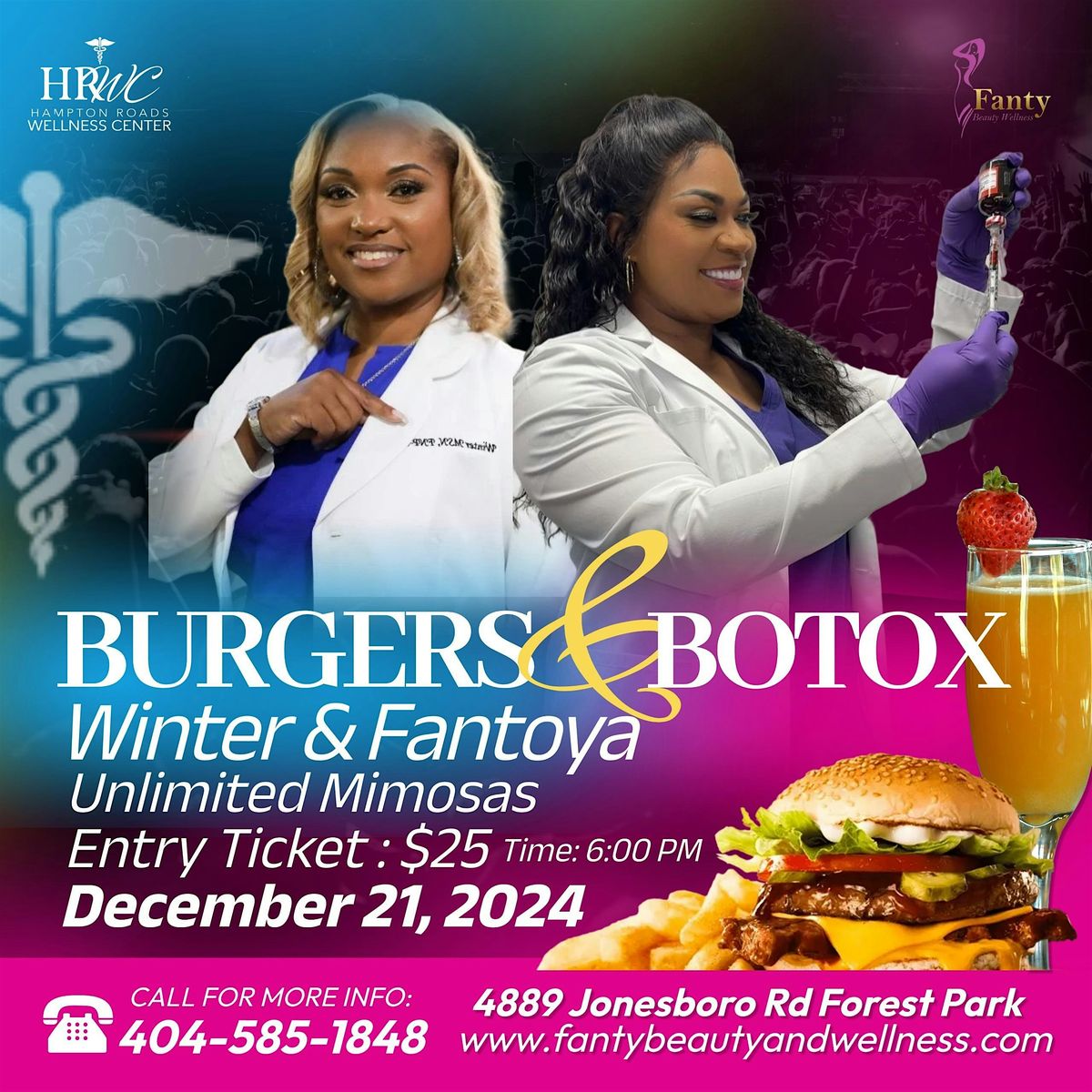 Burgers and Botox