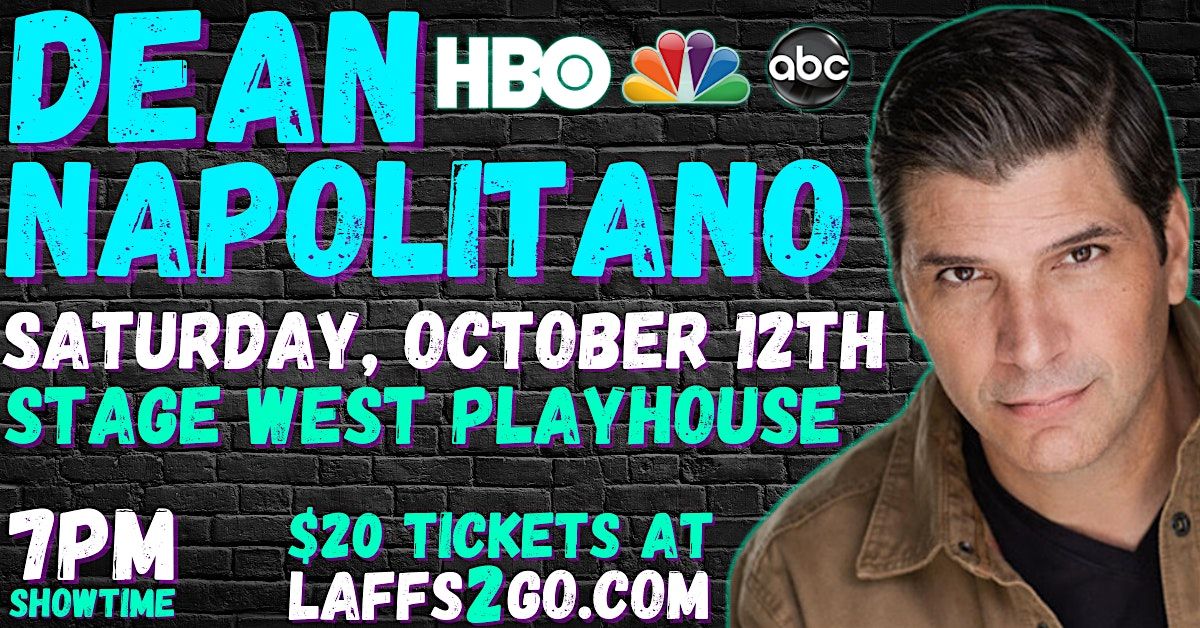 Spring Hill Comedy Night: Dean Napolitano from HBO, NBC & ABC LIVE!