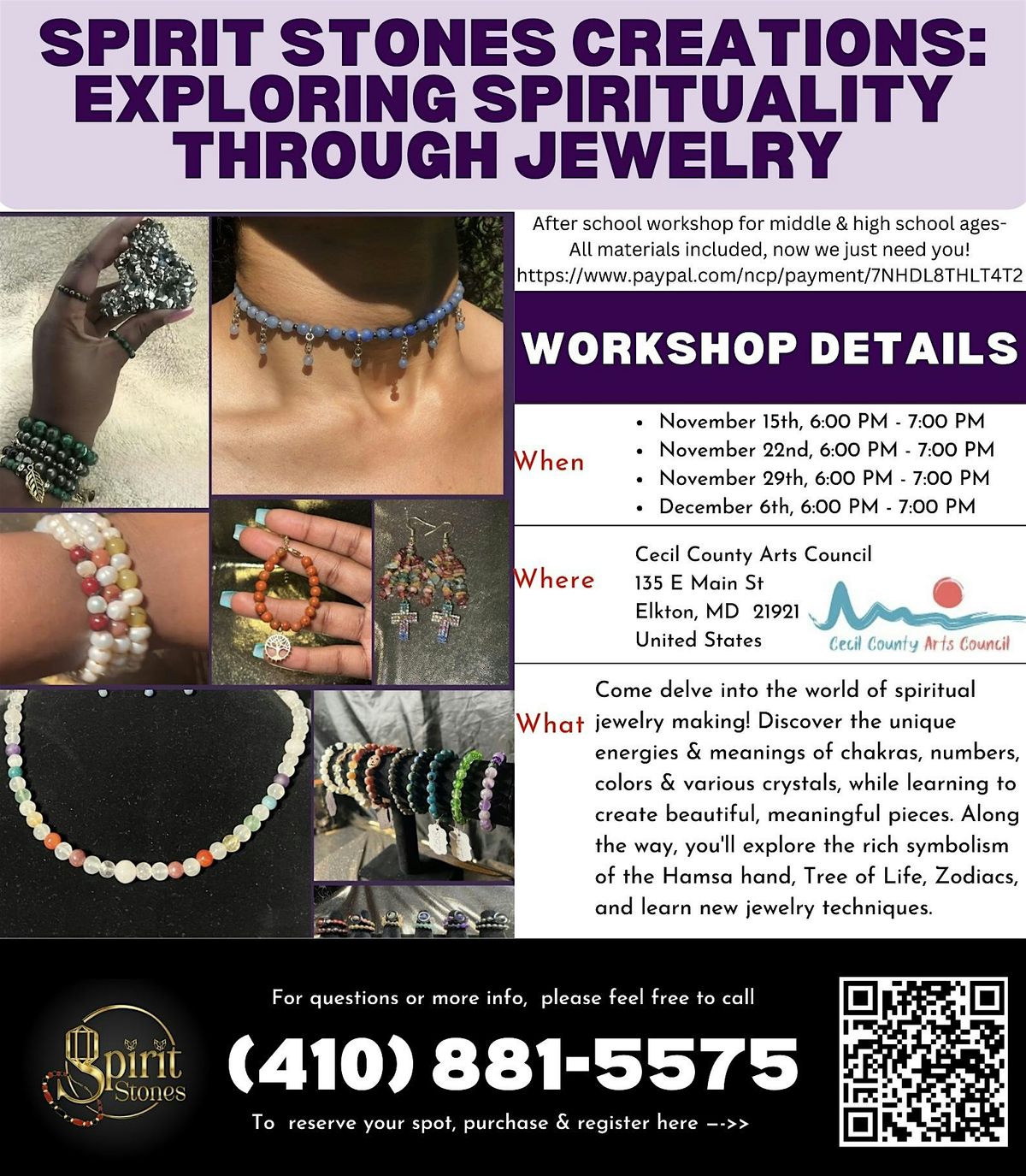 Spirit Stones Creations: Exploring Spirituality Through Jewelry!