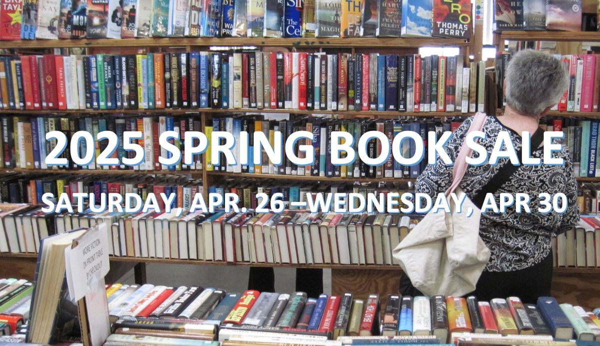 Friends of the Library Spring Book Sale