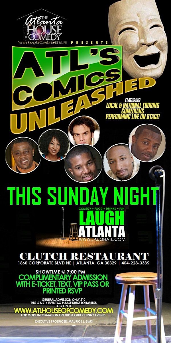 ATL'S Comics Unleashed @ Clutch Atlanta