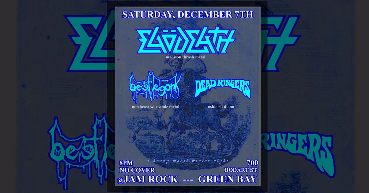 Jam-Rock presents: EGODEATH, DEAD RINGERS, & BEETLEGORK