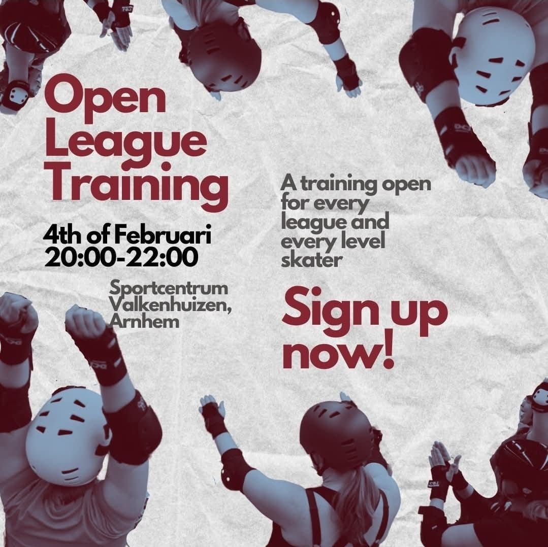 Open League Training during National Rollerderby Week