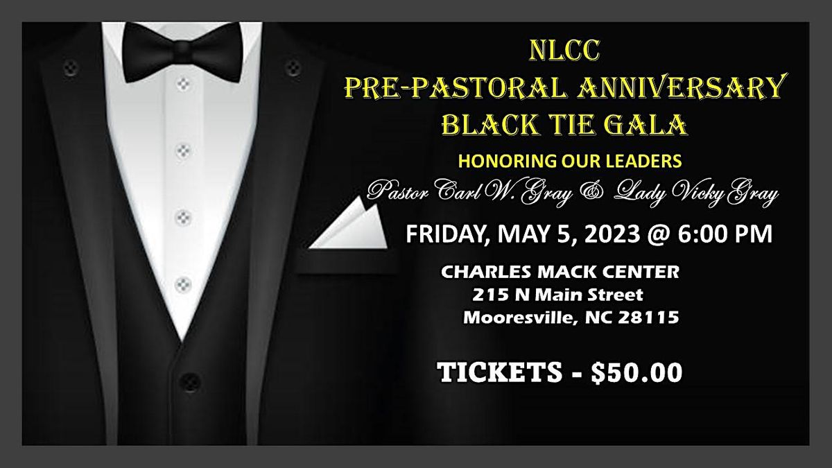 NLCC Pre-10th Pastoral Anniversary Black Tie Gala