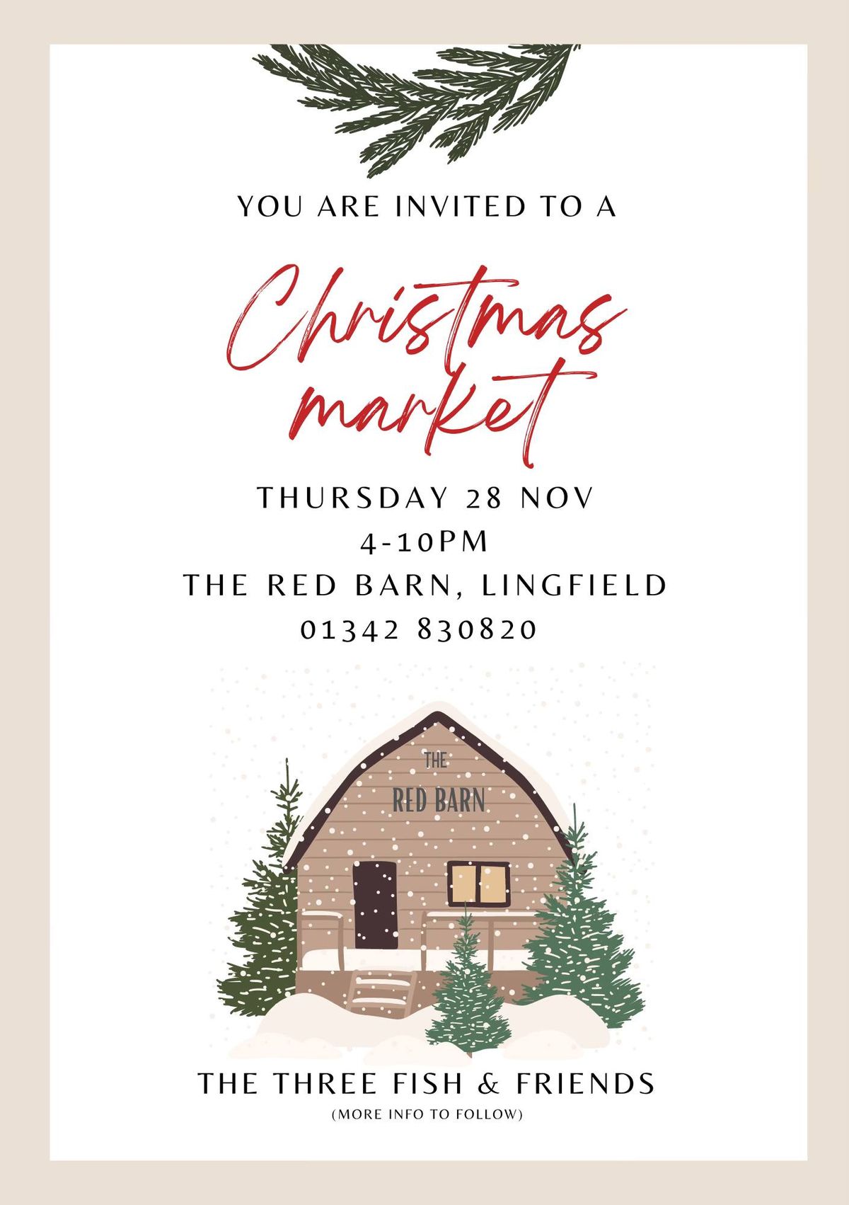 Christmas Market at The Red Barn 2024