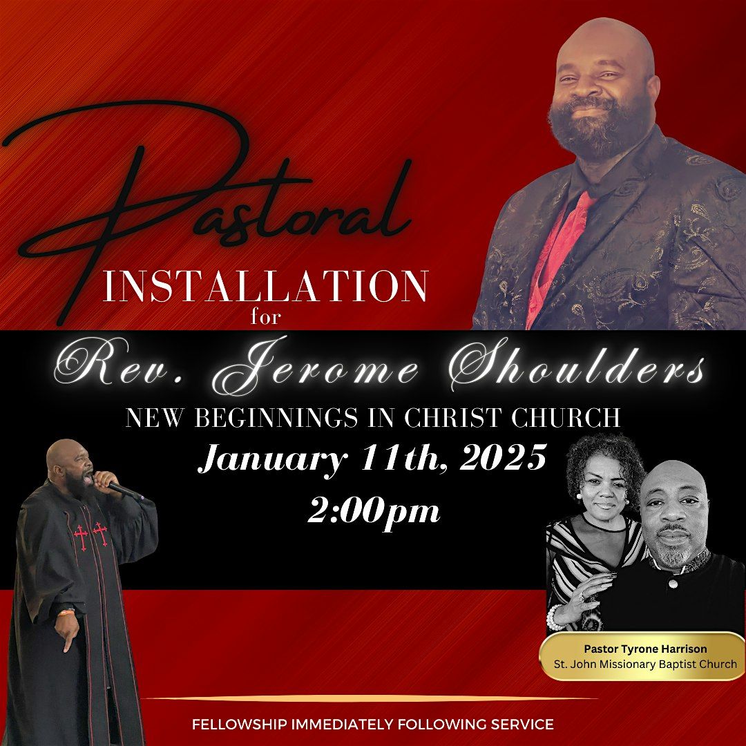 Pastoral Installation Service