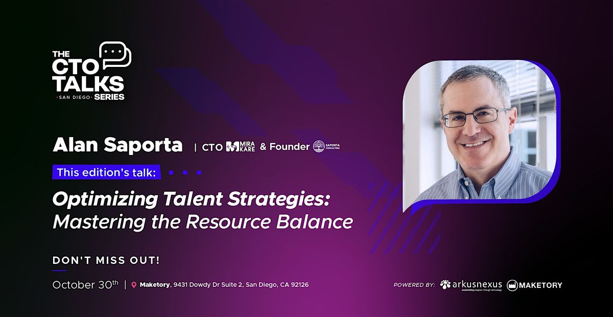 SD CTO Talks | Optimizing Talent Strategies: Mastering the Resource Balance