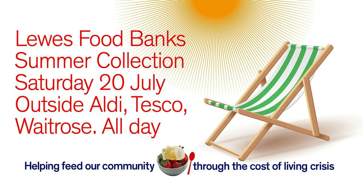 Lewes Food Banks Summer Collection
