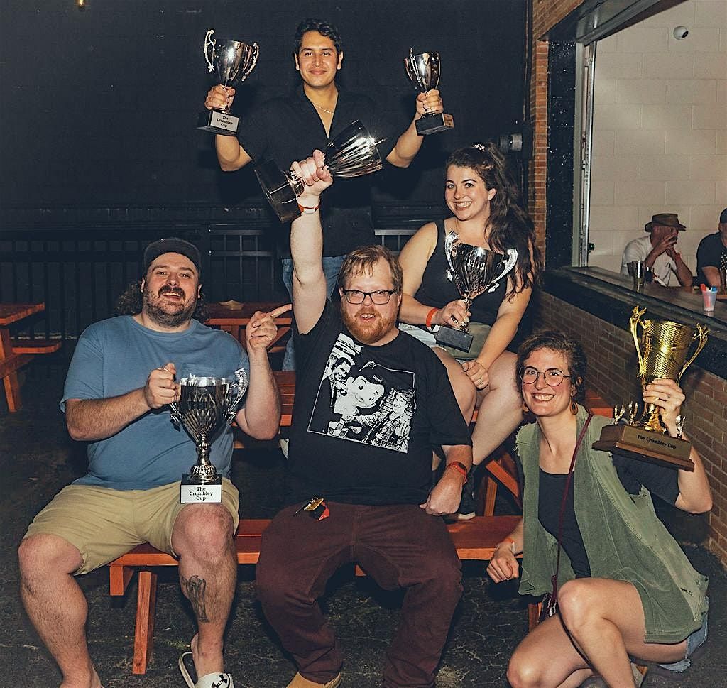 Crumbley Cup X: 32 Comedians Compete in a Frantic one Night Tournament