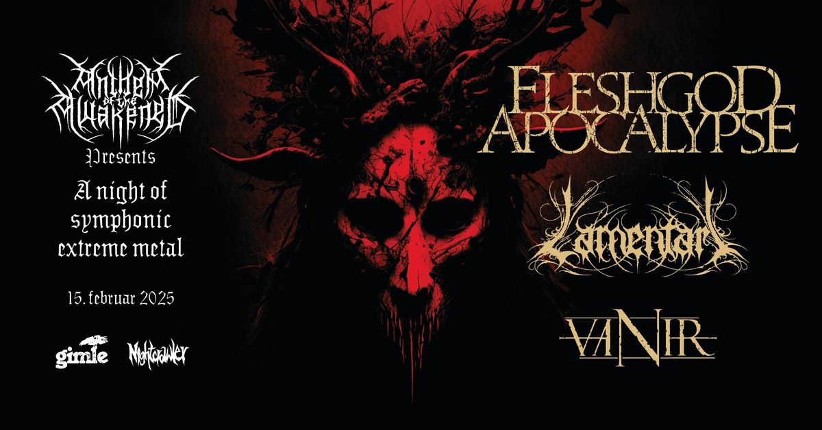 Fleshgod Apocalypse + Lamentari + Vanir p\u00e5 Gimle