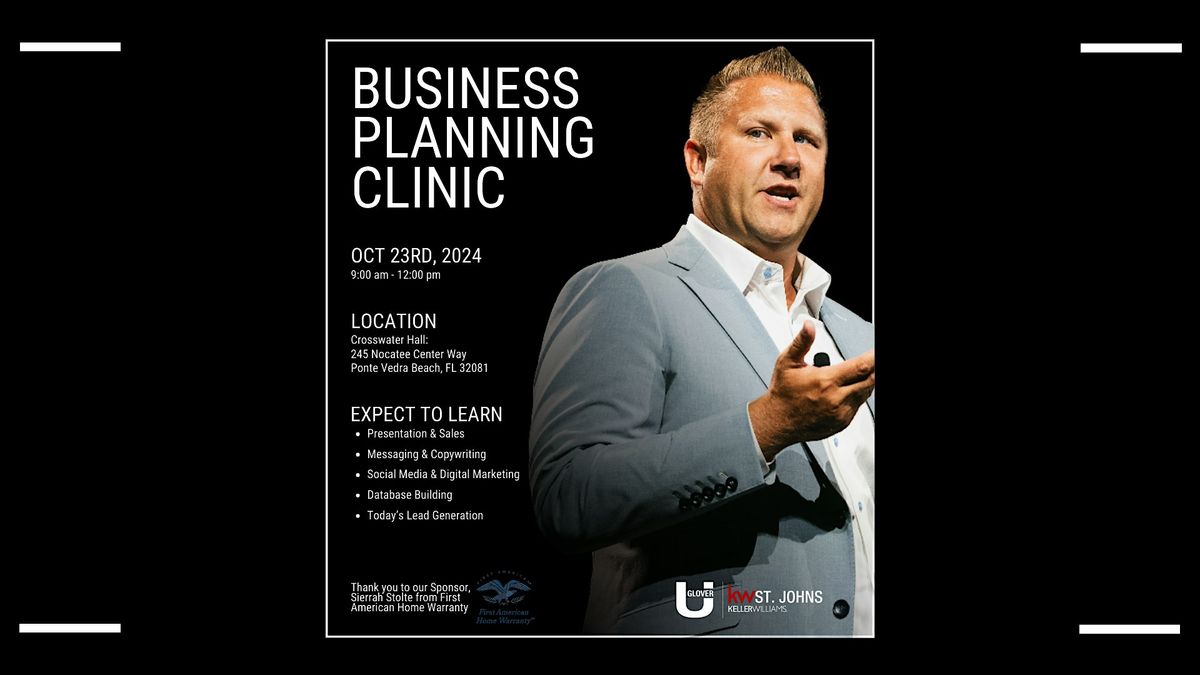 Business Planning Clinic 2024