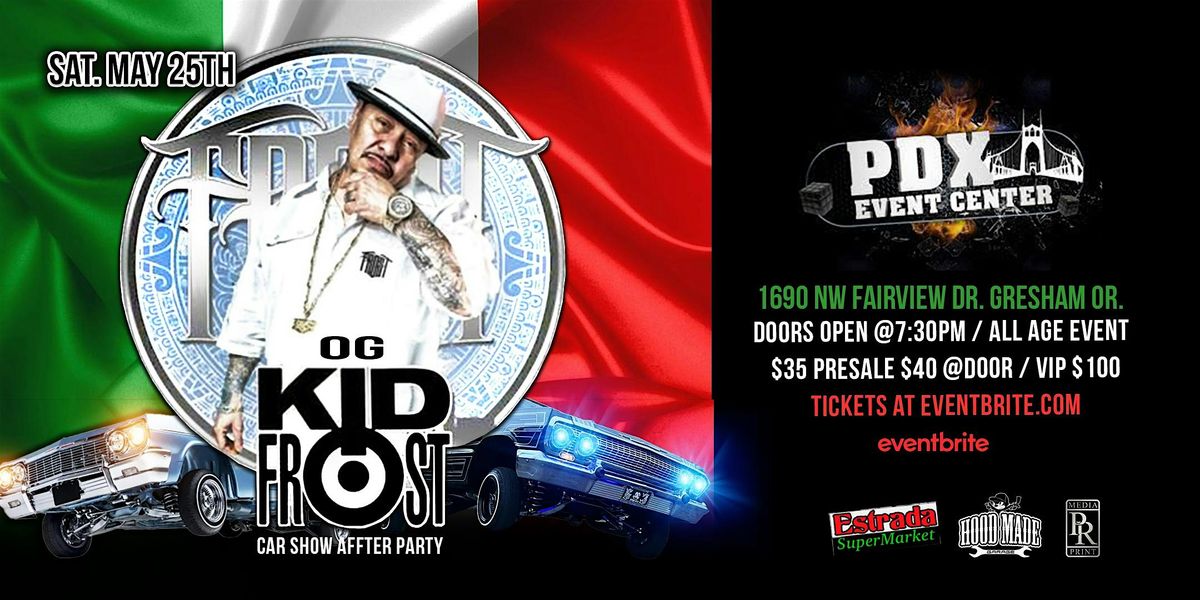 Kid Frost car show after party