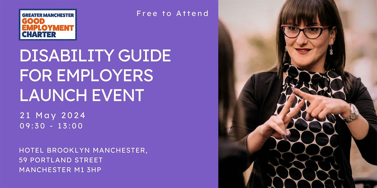 Disability Guide for Employers Launch Event