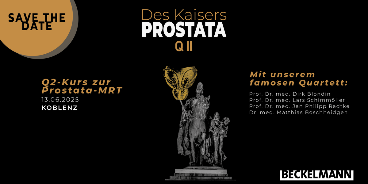 Des Kaisers PROSTATA \/\/ Q2-Kurs zur Prostata-MRT