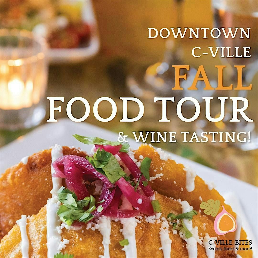 Downtown C-ville Food Tour + Wine Tasting