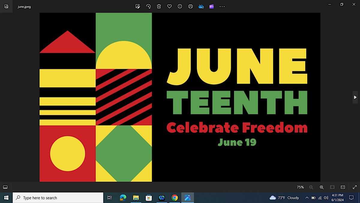 Juneteenth Painting for Kids with Mr. P