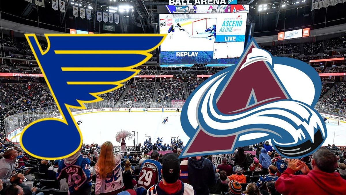 St. Louis Blues at Colorado Avalanche at Ball Arena