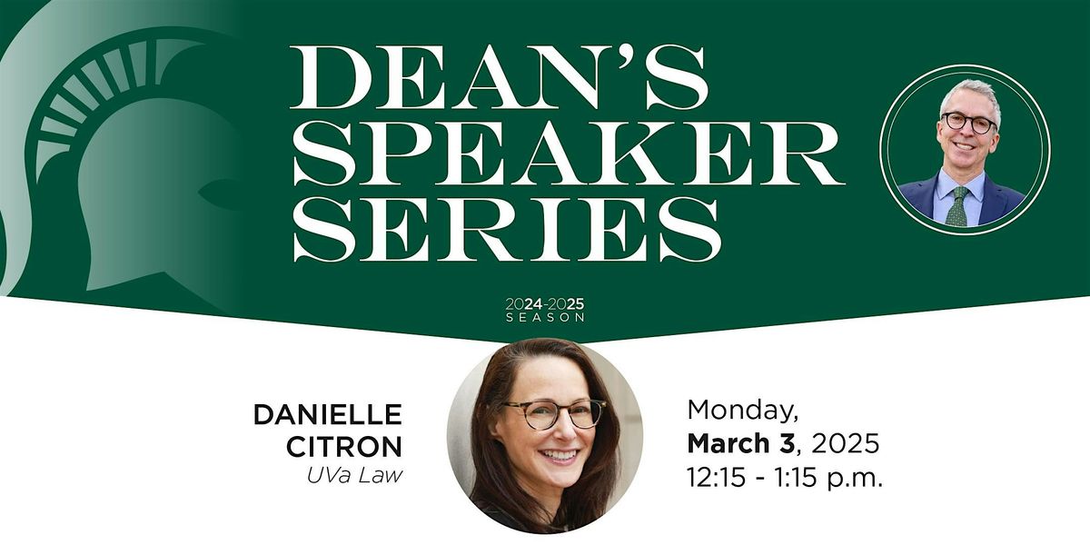 Dean's Speaker Series: Danielle Citron