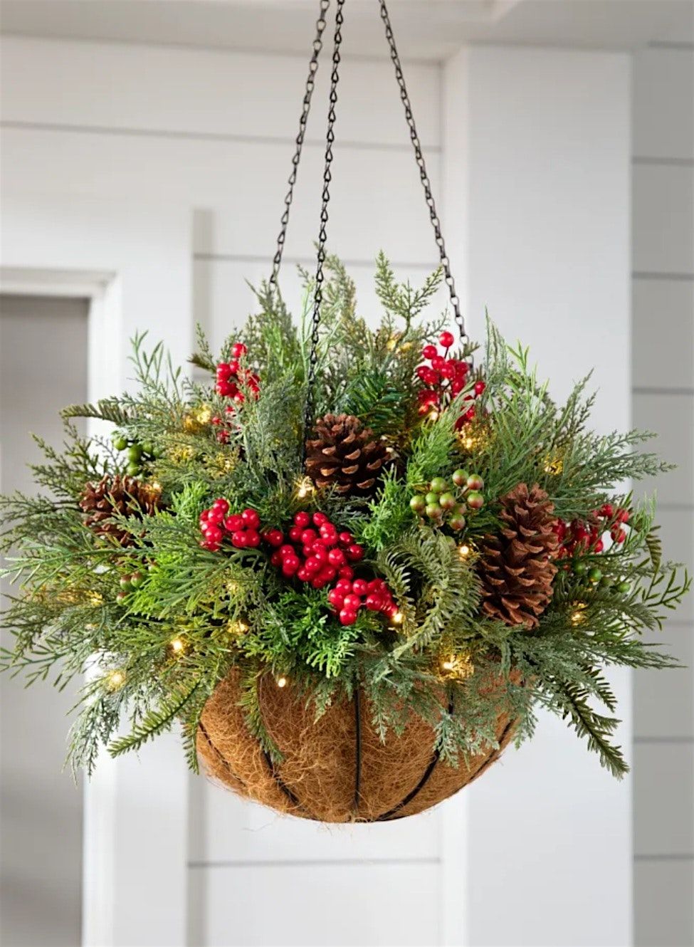 Holiday Hanging Basket