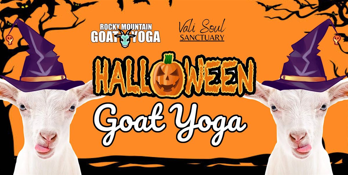 Halloween Goat Yoga - October 5th (VALI SOUL SANCTUARY)