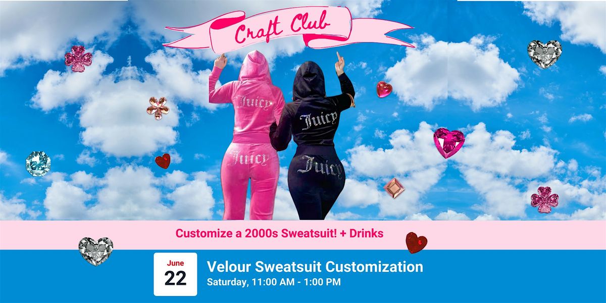 Craft DIY: Customize a Velour Sweatsuit!