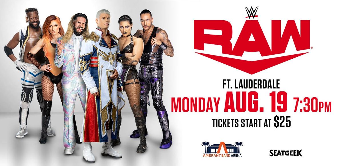 WWE Monday Night RAW at Value City Arena at Schottenstein Center