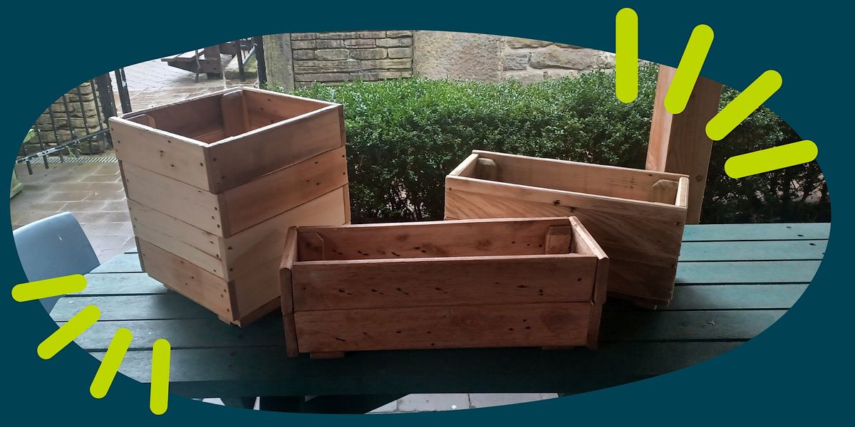 Weekend Woodwork at Hollybush: Build your own planter