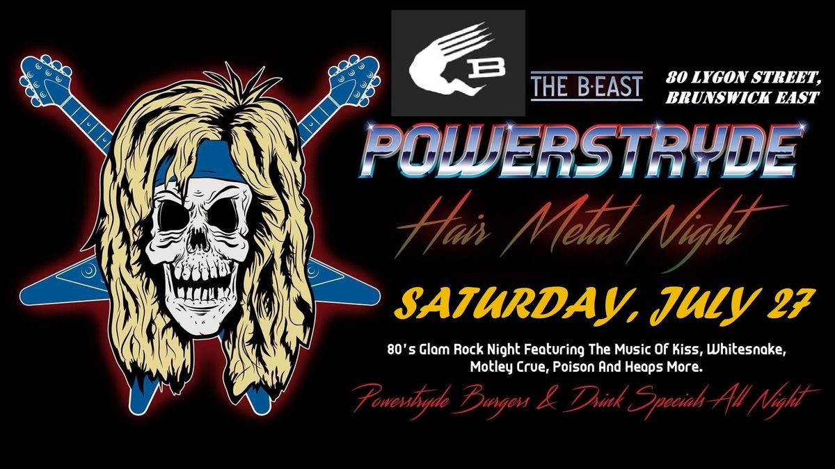 POWERSTRYDE Back at The BEAST