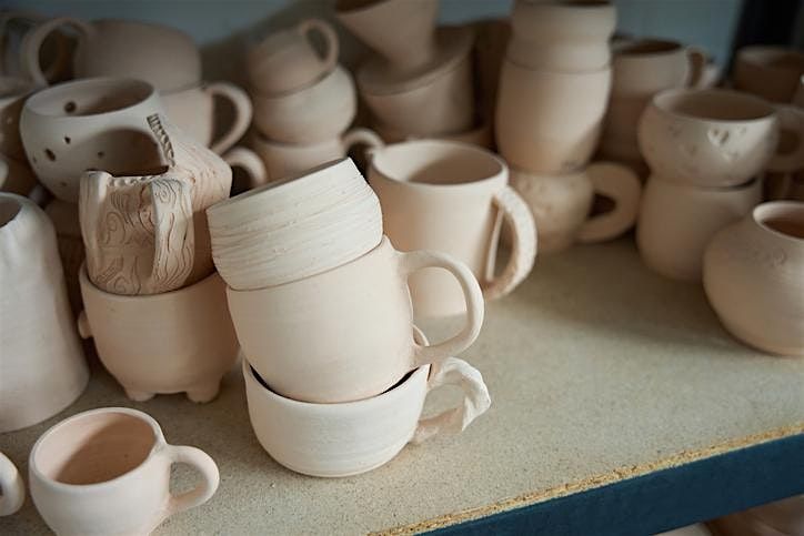 Mindful Mugs on Pottery Wheel for couples  with Tony