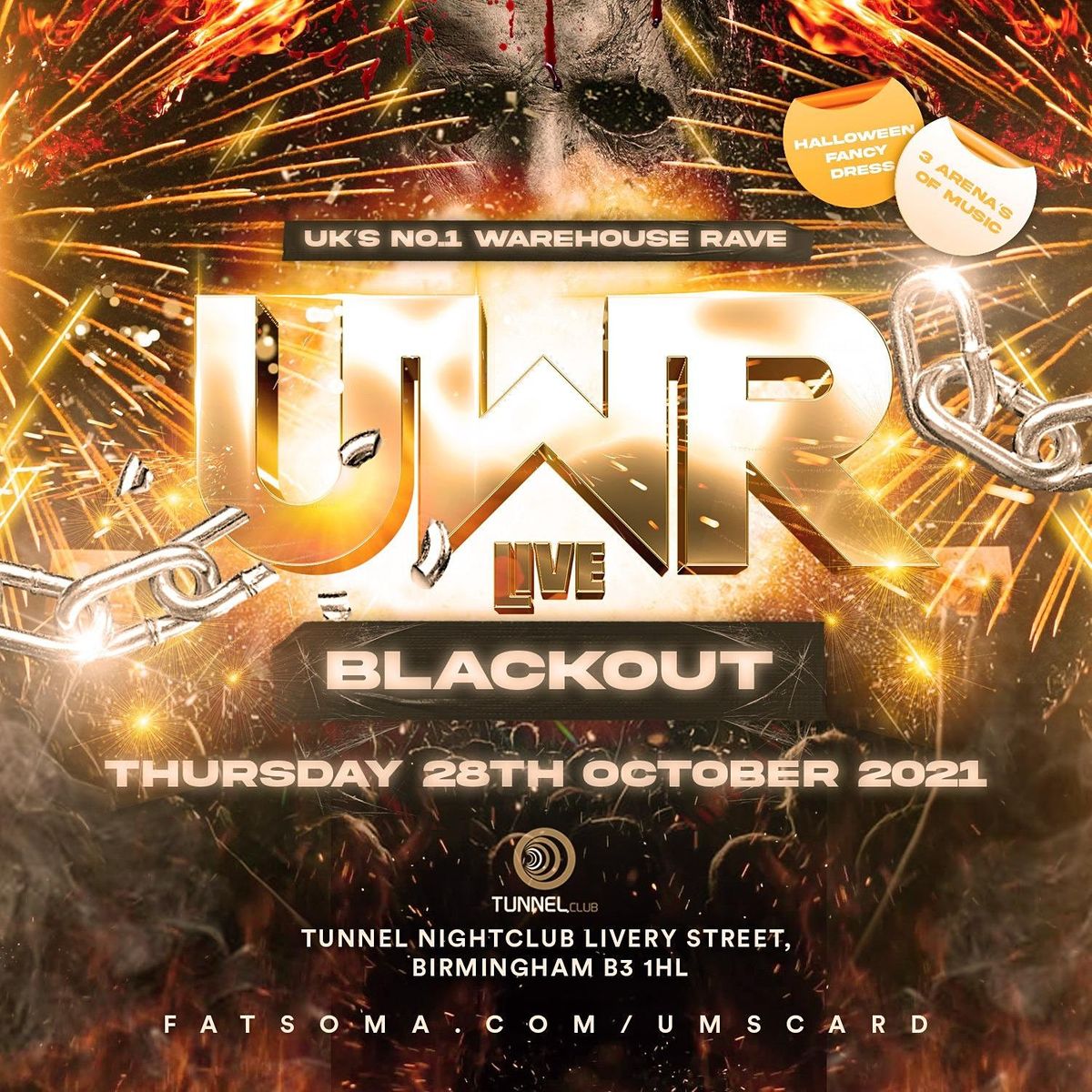 Uni Warehouse Rave Blackout
