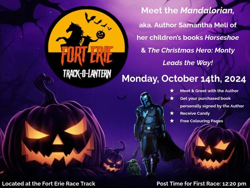 Fort Erie Track-O-Lantern with Children's Author Samantha Meli