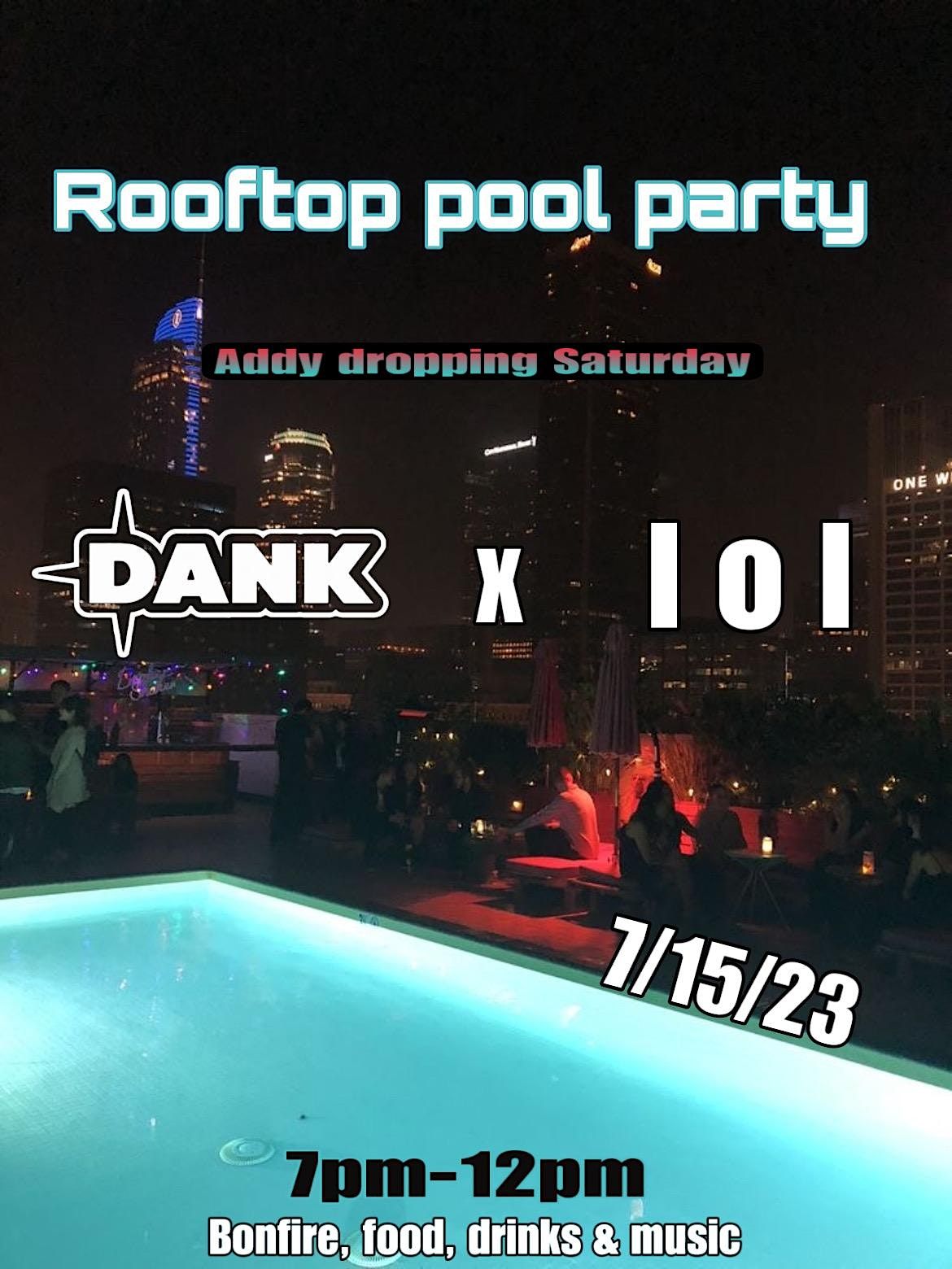 ROOFTOP POOL PARTY