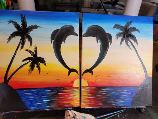 Couples\/Best Friends Sip & Paint!