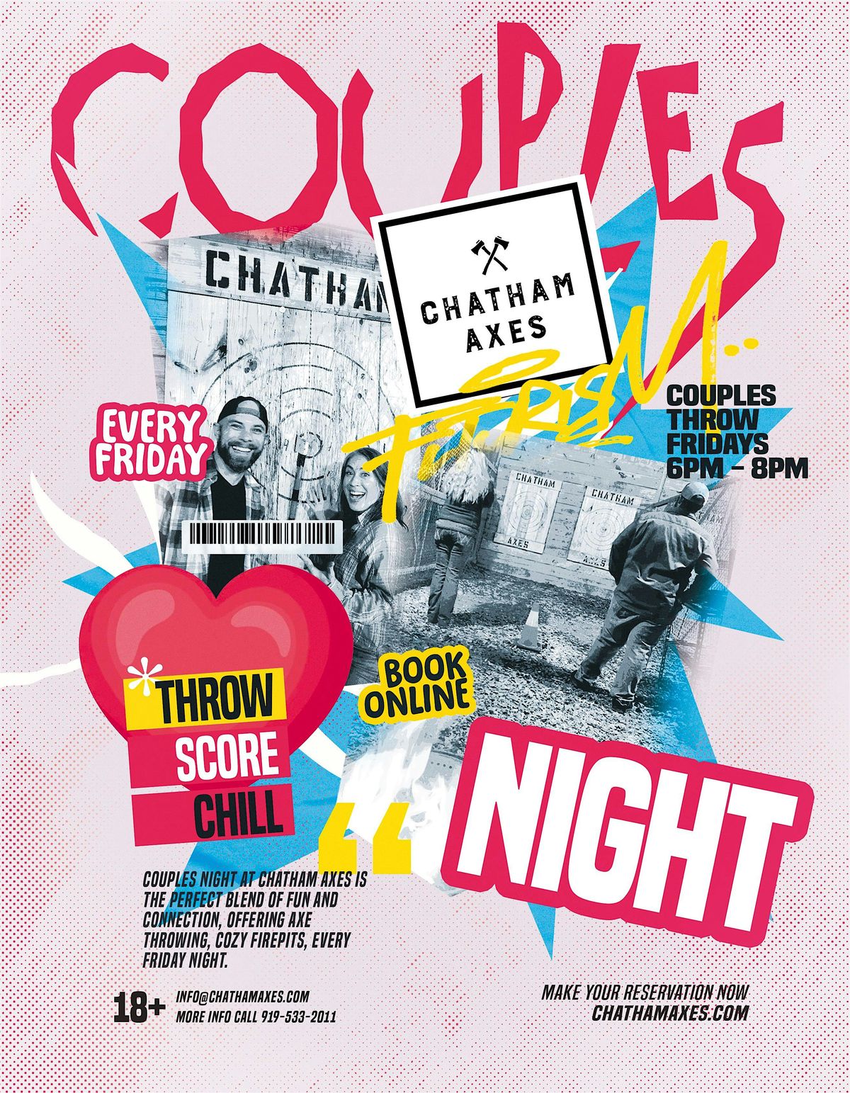 Chatham Axes  Couples Night