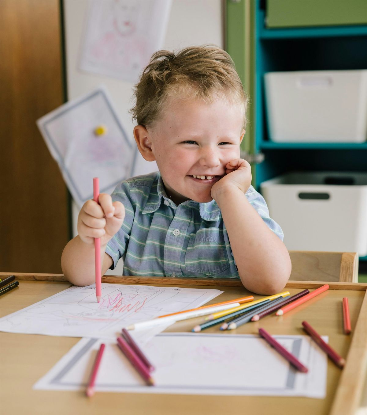 Carter Playdate: Printing Portraits