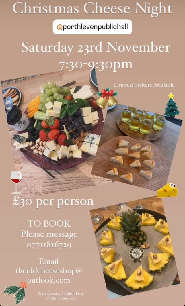 Cheese and Wine Evening with The Old Cheese Shop