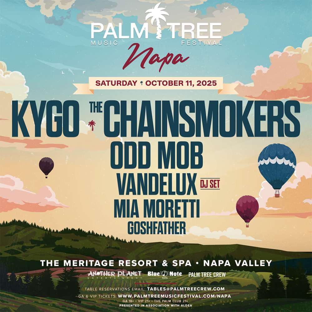 Palm Tree Music Festival: Kygo  The Chainsmokers & Odd Mob