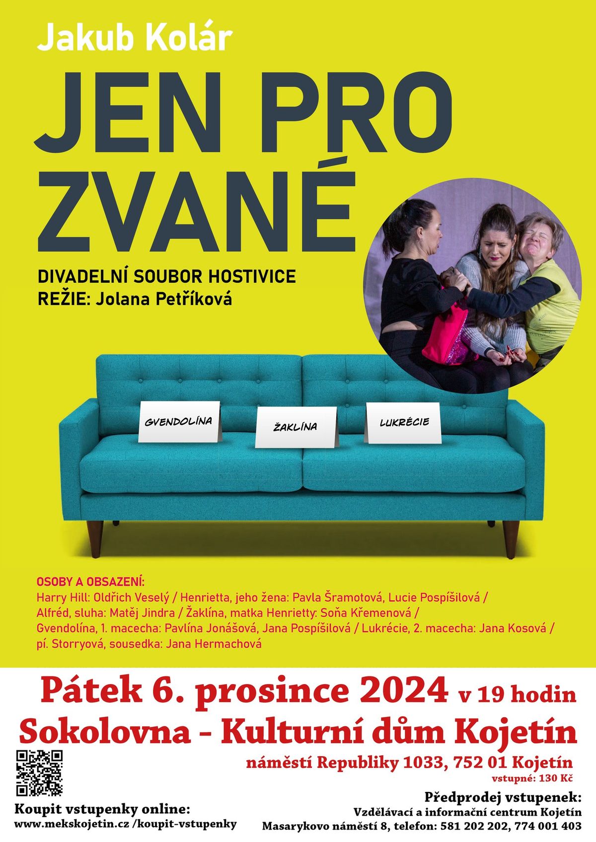 Divadlo Hostivice - Jen pro zvan\u00e9