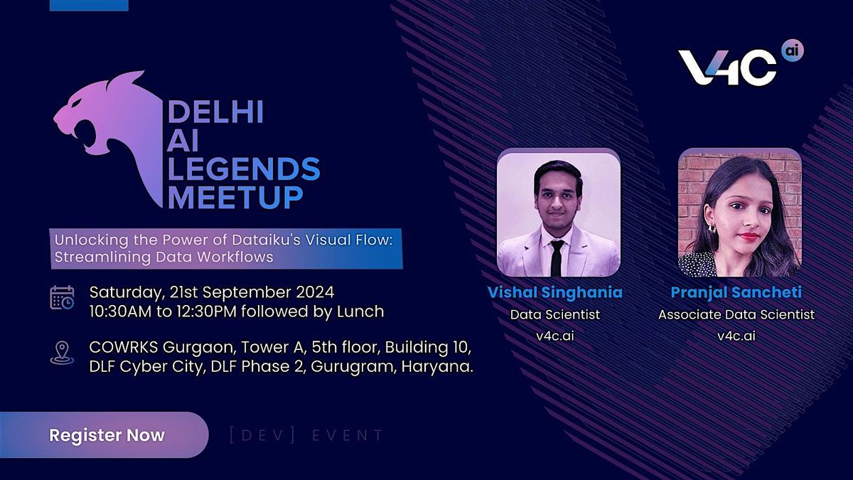 Delhi AI Legends Meetup by v4c