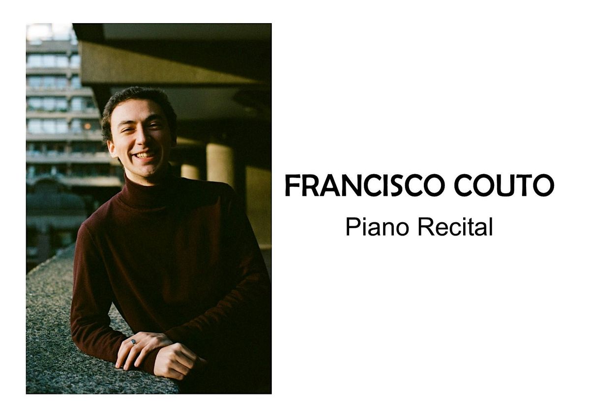 Lunchtime piano recital with Francisco Couto