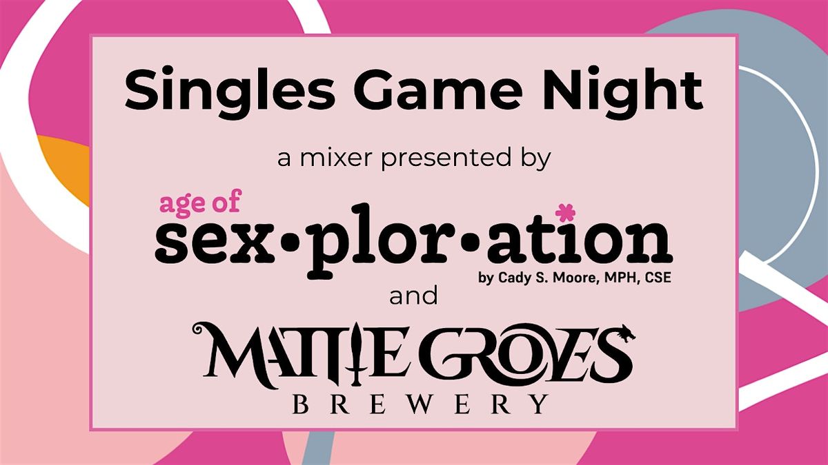 Singles Game Night