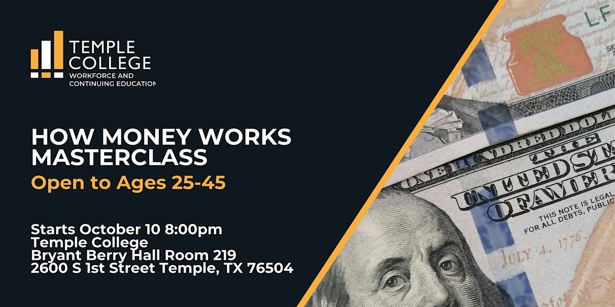 How Money Works Masterclass for 25-45