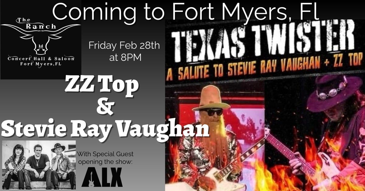 ZZ Top & Stevie Ray Tribute comes to Fort Myers - Texas Twister