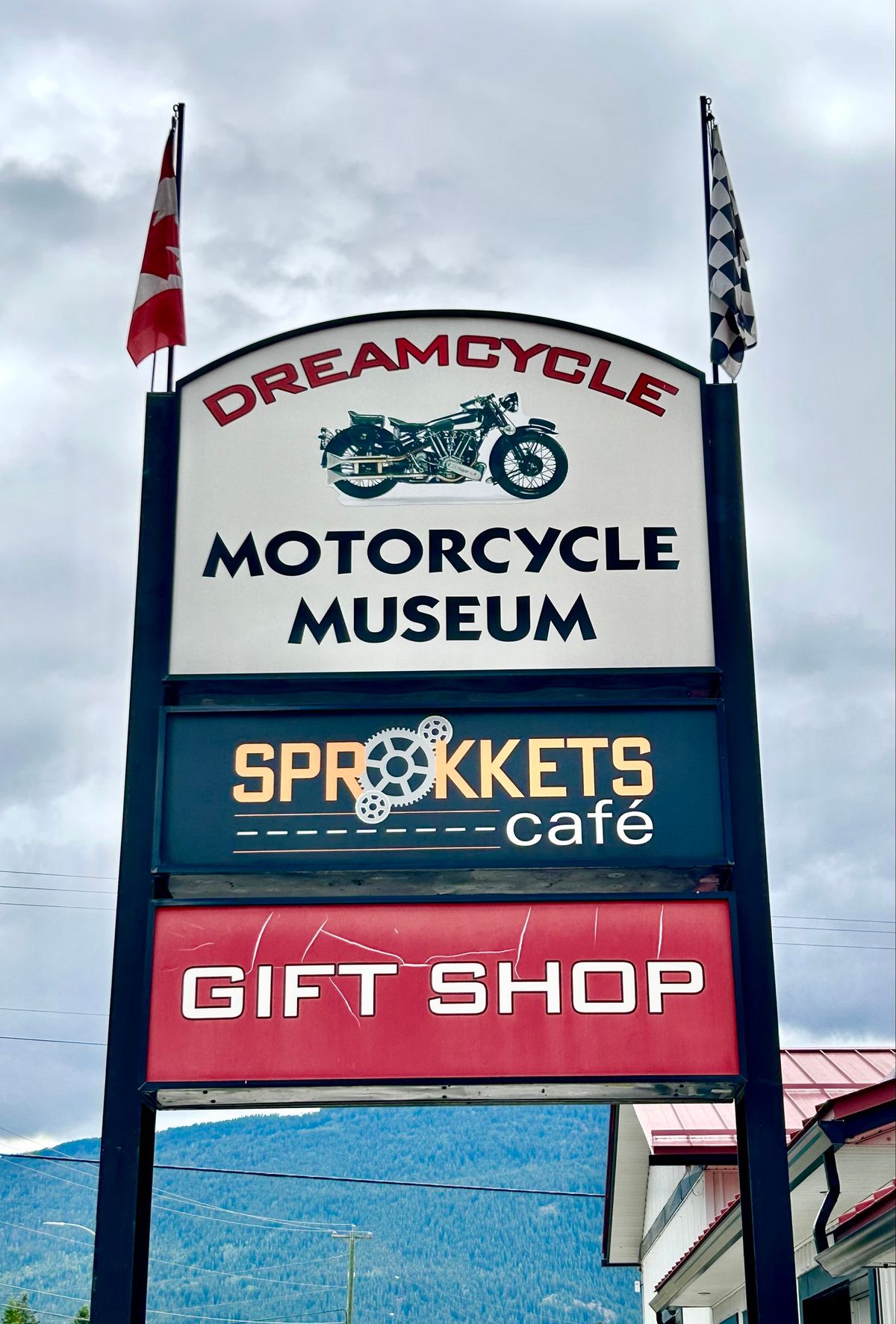 Dreamcycle Motorcycle Museum Display at Vancouver M\/C Show