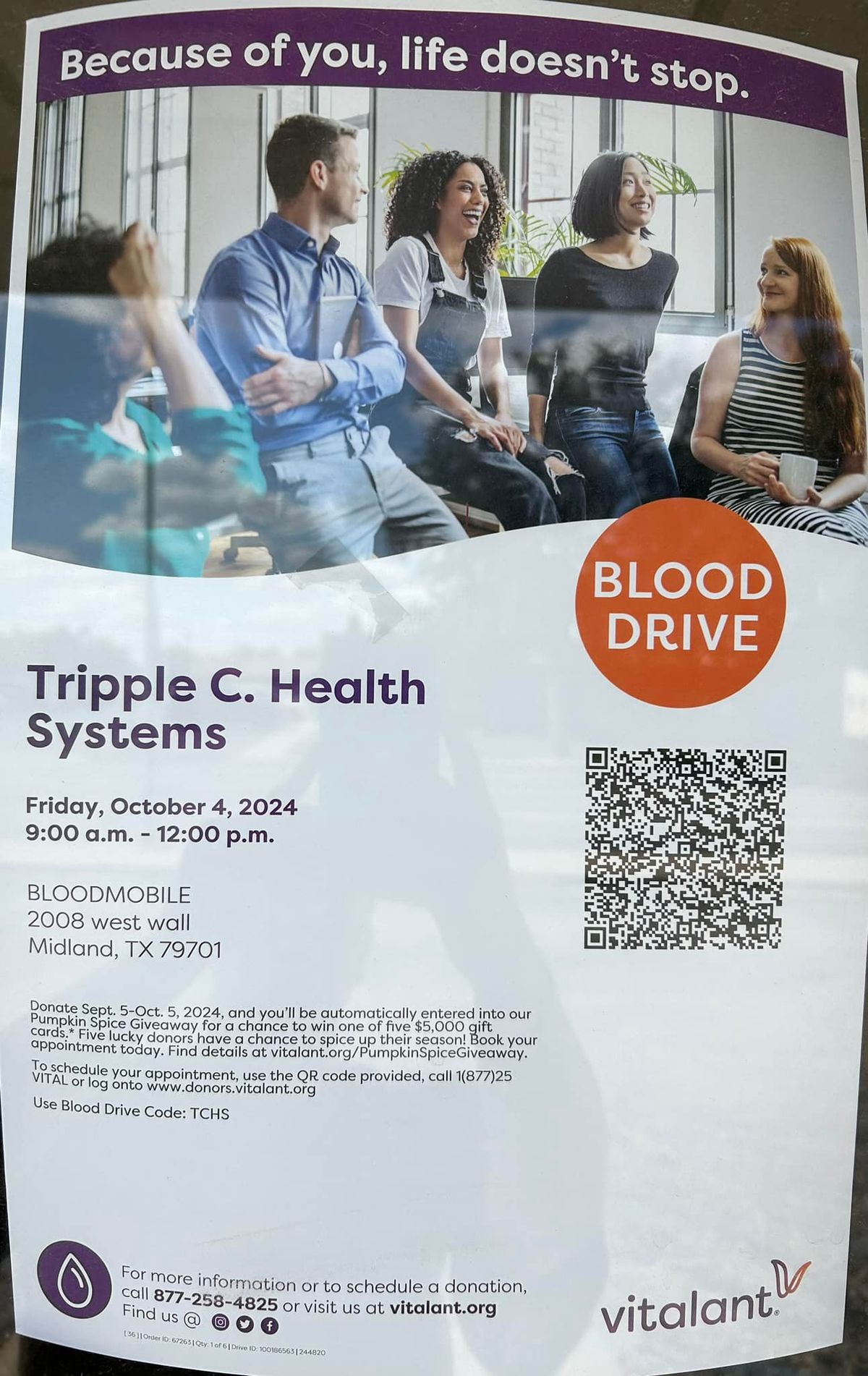 Tripple C Health Blood Drive 