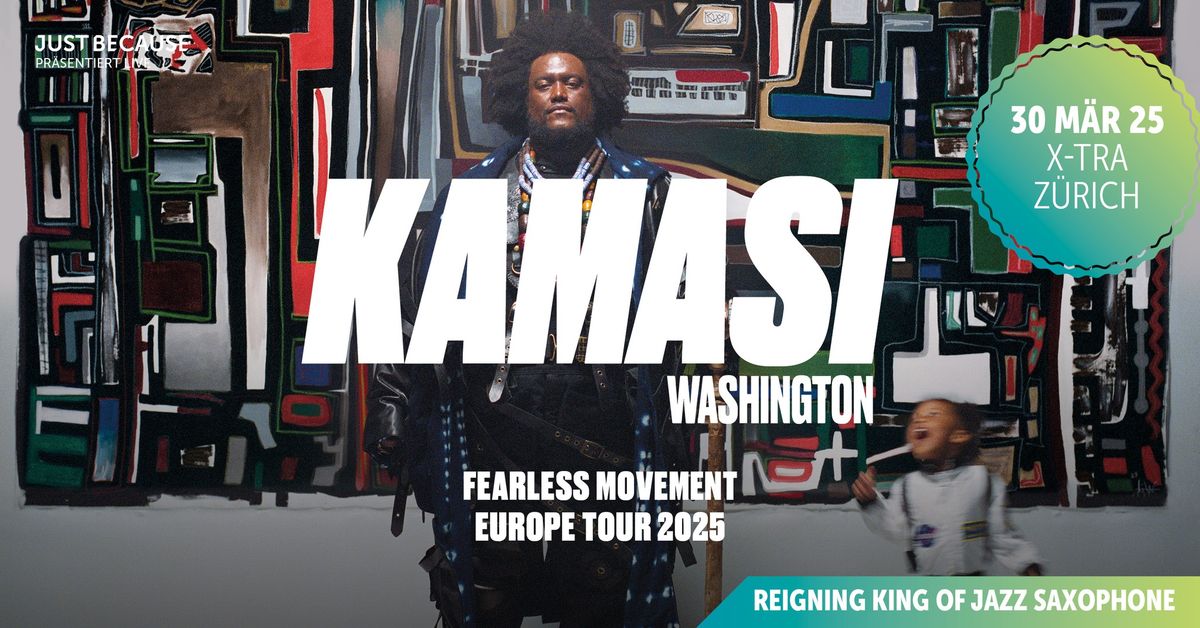 Kamasi Washington \/\/ Fearless Movement Europe Tour \/\/ ZURICH