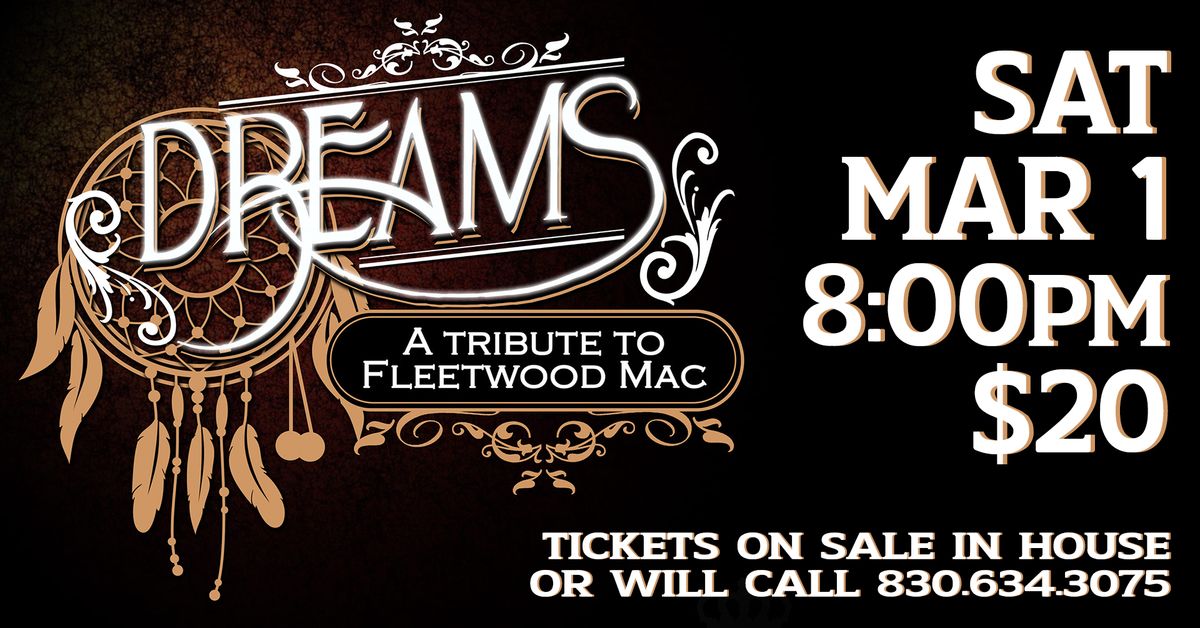 DREAMS - A Tribute To Fleetwood Mac @ Gravity Check!