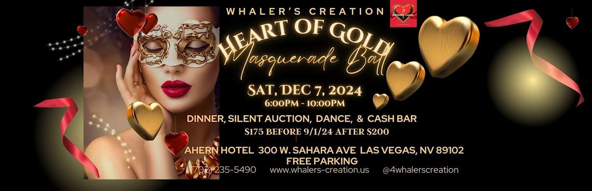 Heart of Gold Masquerade Gala